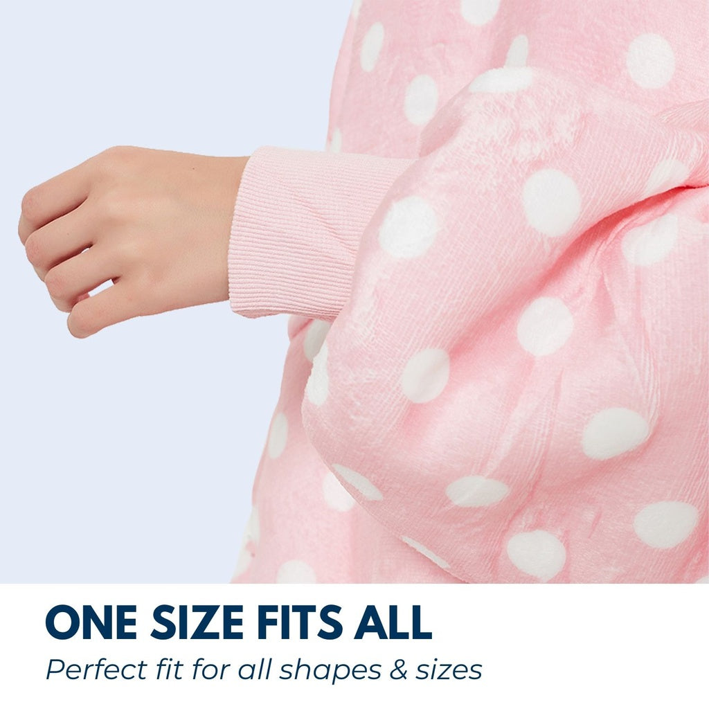 GOMINIMO Hoodie Blanket Kids Strawberry Pink HM-HB-113-AYS