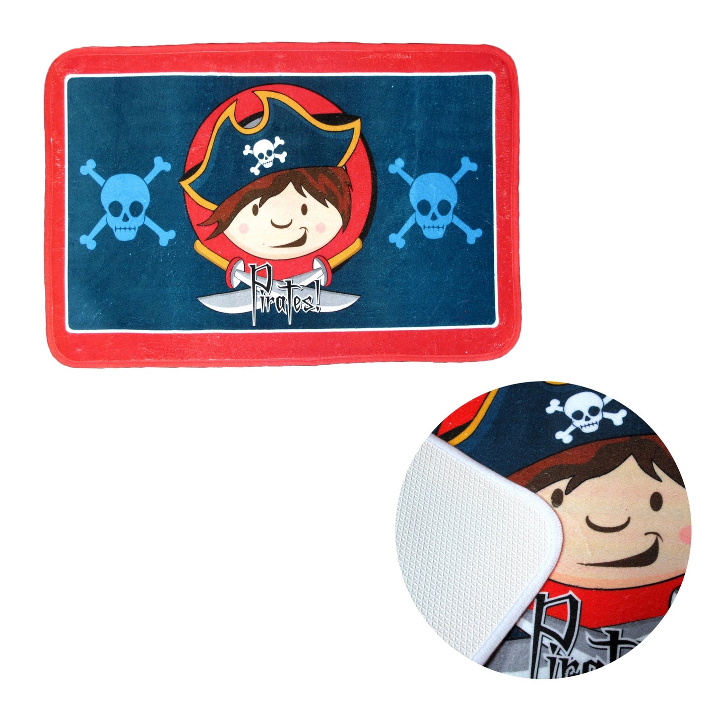 Kids Floor Mat Kids Workshop Pirate