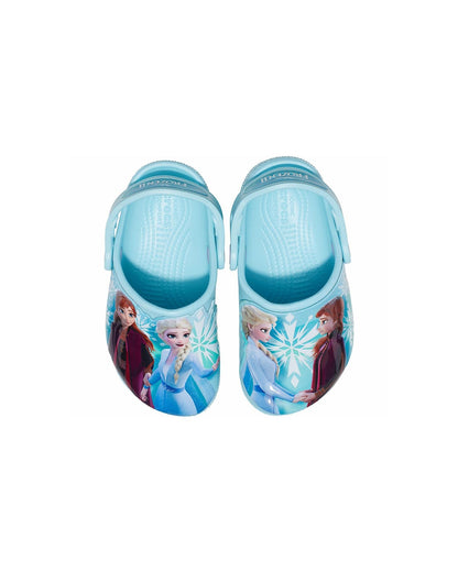 Kids Frozen II Clog Sandals with Swivel Heel Strap - J2 US