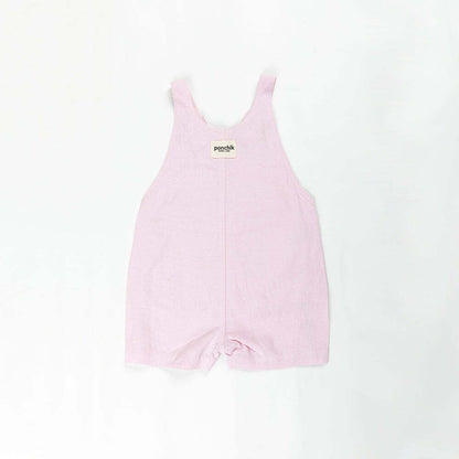 Ponchik Babies + Kids - Cotton Dungaree Overalls - Lemonade