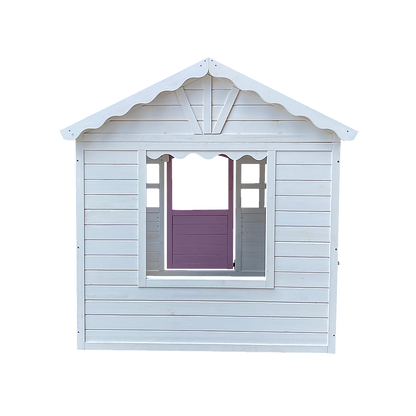 Cubby House Kids Wooden Outdoor Playhouse Cottage Play Children Timber