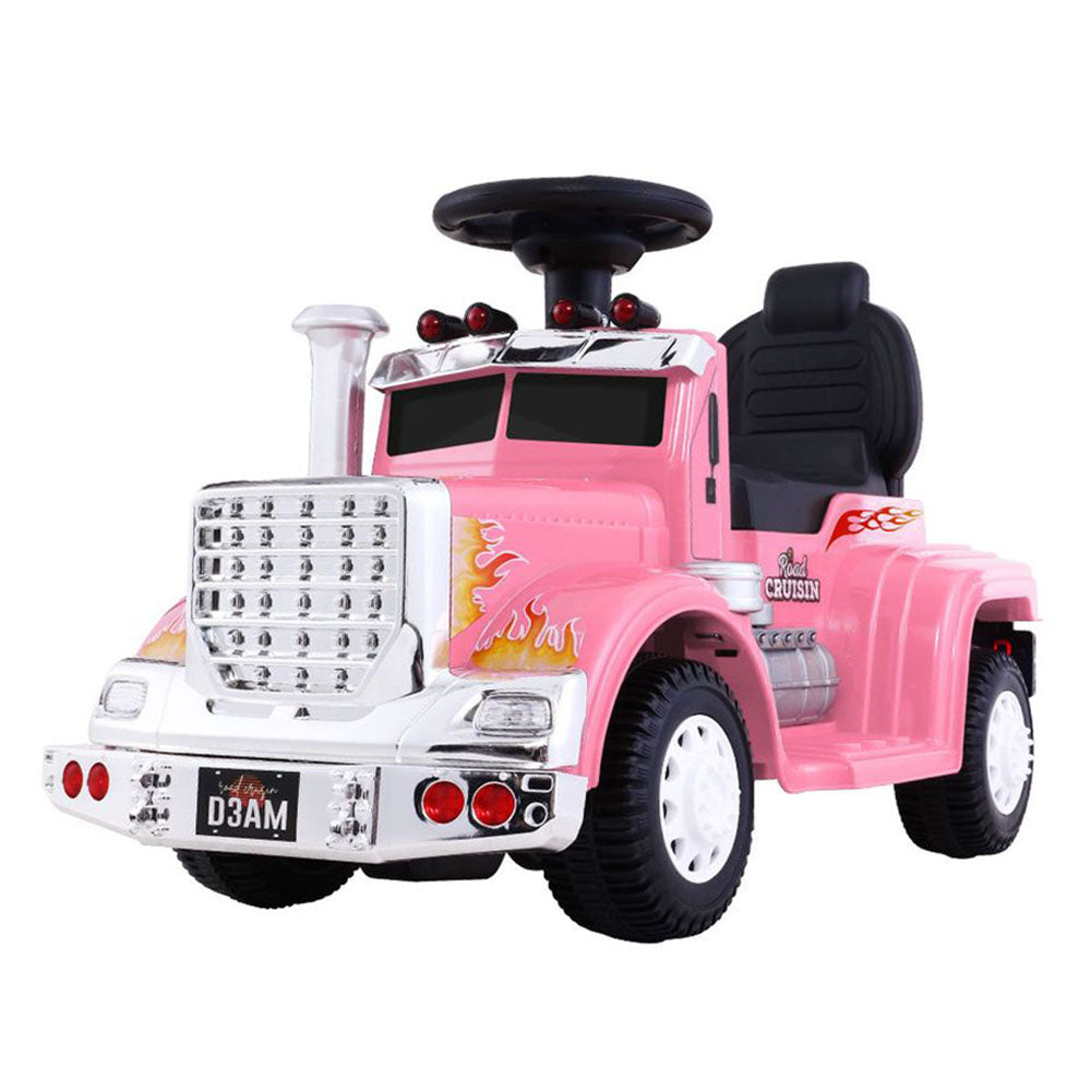 Rigo Kids Electric Ride On Car Truck Motorcycle Motorbike Toy Cars 6V Pink