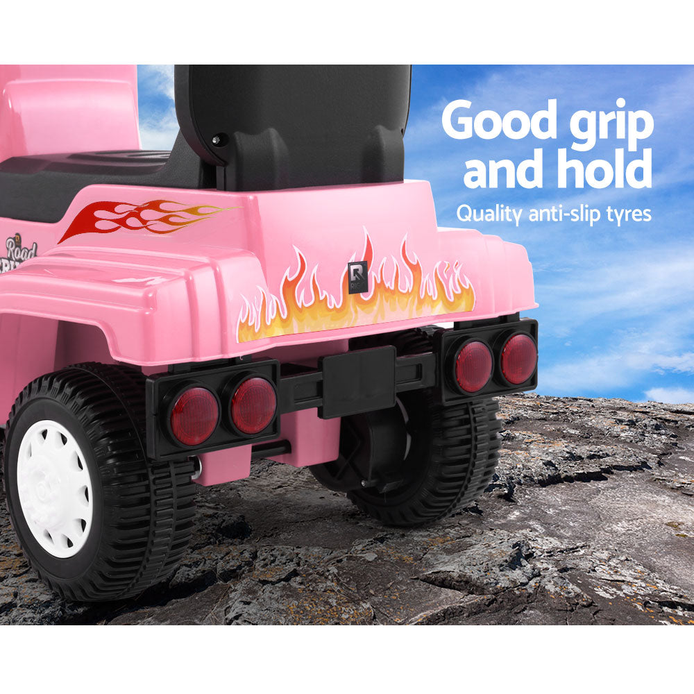 Rigo Kids Electric Ride On Car Truck Motorcycle Motorbike Toy Cars 6V Pink