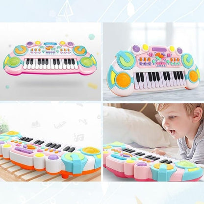 GOMINIMO Kids Toy Musical Electronic Piano Keyboard (Pink) GO-MAT-112-XC