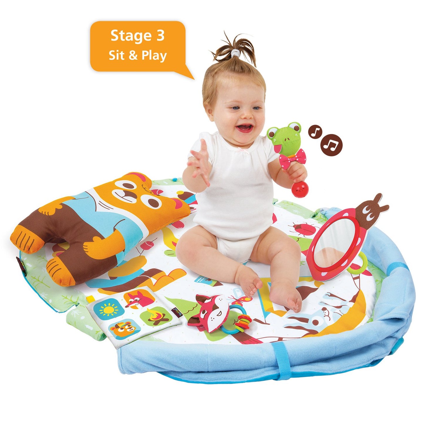 Yookidoo Gymotion Play N Nap Multi-function Infant Gym